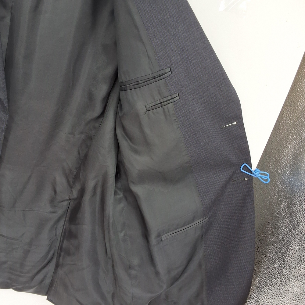 CANALI 37R DARK SUIT JACKET - Picture 7 of 8